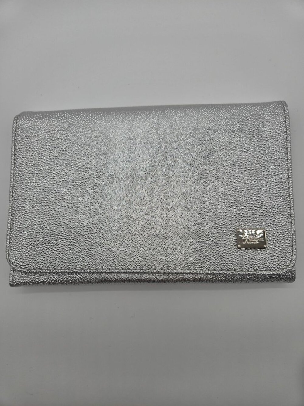 IT Brushes For Ulta Metallic Silver Makeup Brush Case Tri Fold NWOT